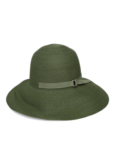 PAPER BRAID BOWLER HAT