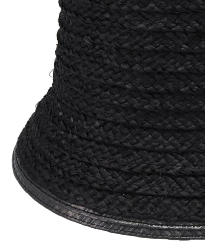 RAFFIA BUCKET HAT