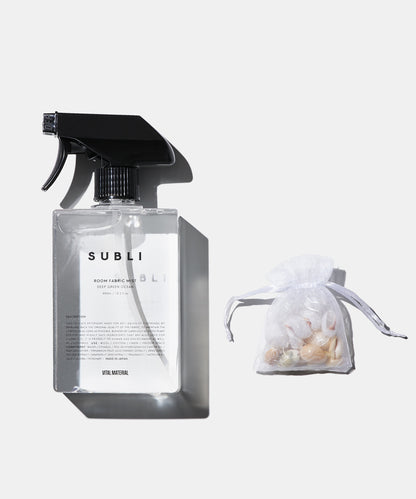 ルームファブリックミスト ディープグリーン(貝殻)