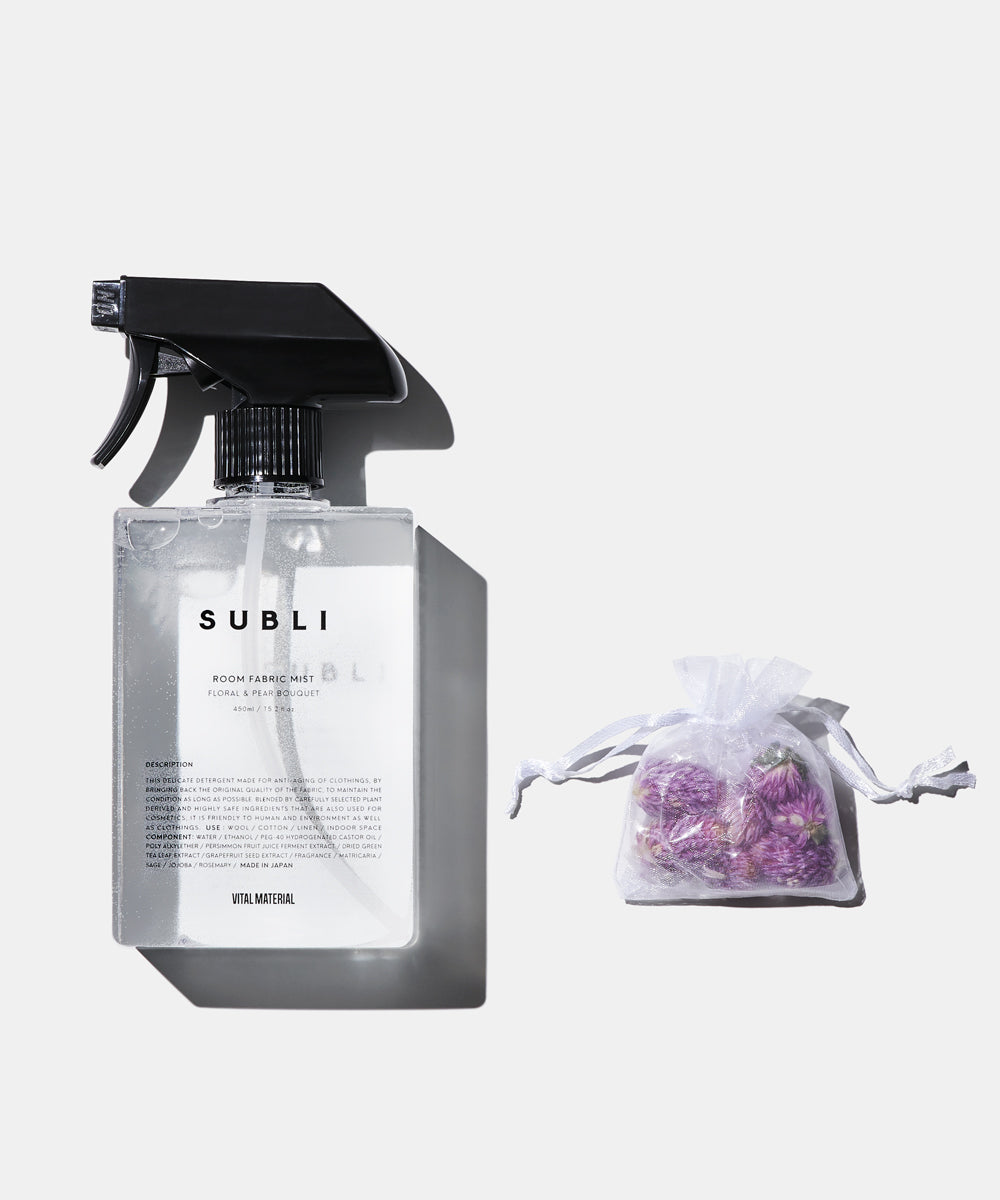 ルームファブリックミスト FLORAL&PB(千日紅)