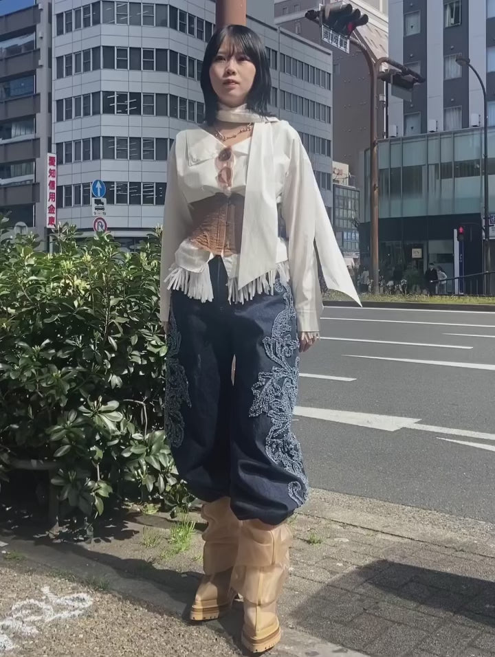 riv nobuhiko(リブノブヒコ) 2026SS PETAL SHIRT TPSS260701 – MIDWEST