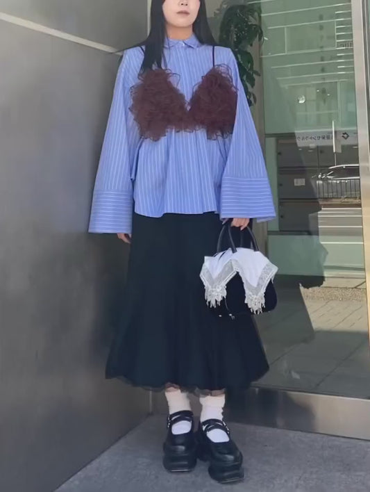 LIGHT DODDY STRIPE HECHIMA FORM SH