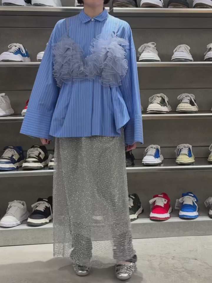 チカキサダ　Chika Kisada デニムフリンジベスト 新品未使用 チカキサダ Chika Kisada デニムフリンジベスト 新品未使用 Chika