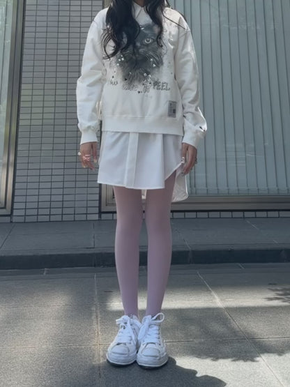 SHORT-SLEEVED BLOUSE