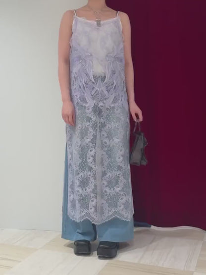 RIVERLACE CAMISOLE DRESS