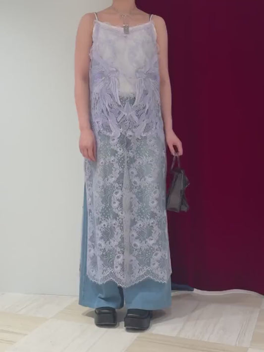 RIVERLACE CAMISOLE DRESS
