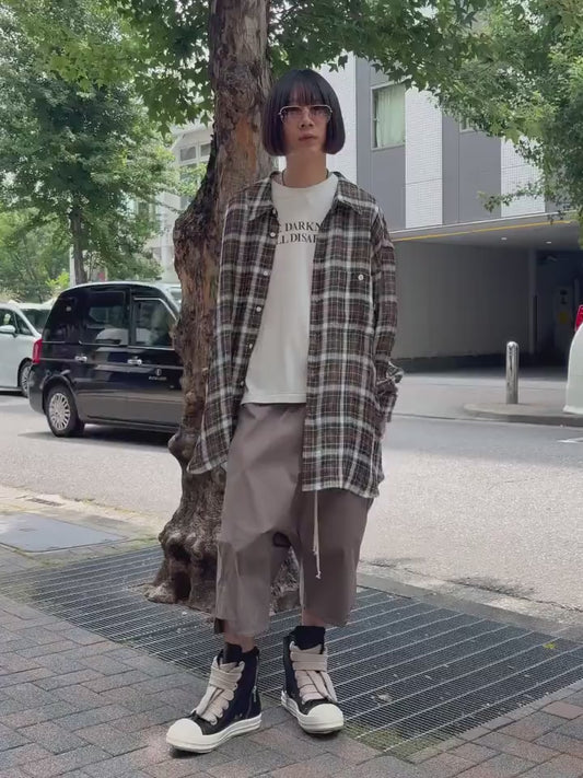 CHECK SLIP SHIRT