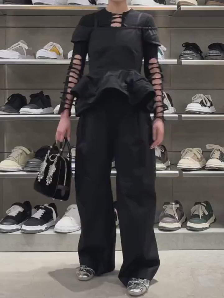 Chika Kisada(チカキサダ) 2026SS OFF SHOULDER PEPLUM TOPS CB-26049