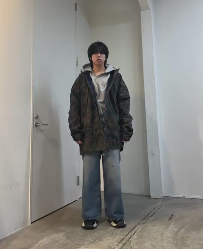 CHINO HALF PAINTER PANTS