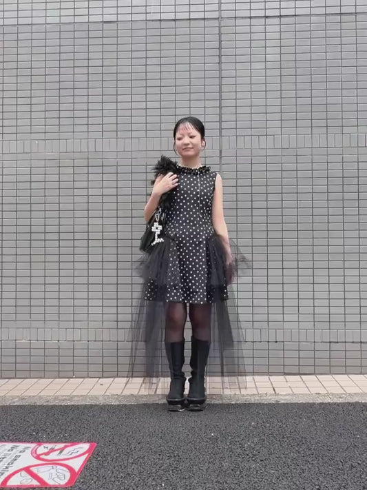 TULLE SHOULDER BAG