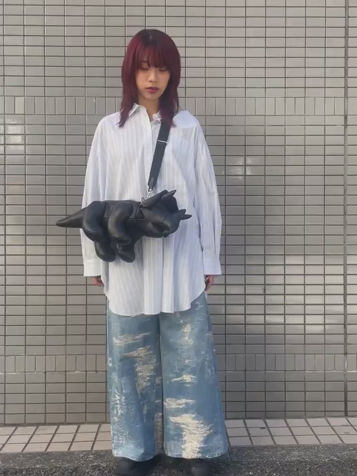 ENFÖLD（エンフォルド）LIGHT DODDY STRIPE 3D SLIT SH – MIDWEST