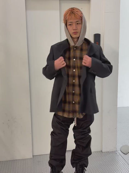 DOUBLE BREASTED BLAZER