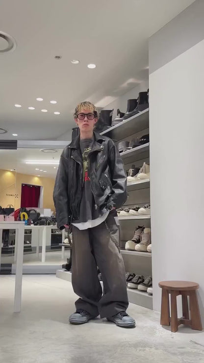 “KMY” LONG WALLET CHAIN