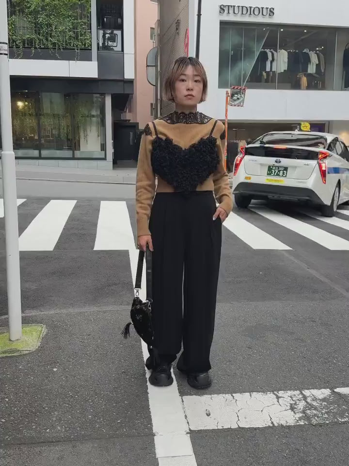 FUMIE=TANAKA(フミエタナカ) 2026SS PONZA BUSTIER F26S24 – MIDWEST