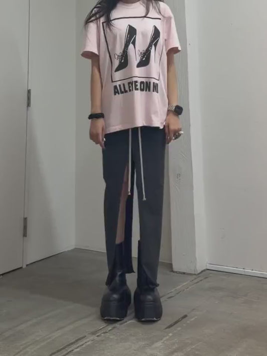 ALL EYES ON ME OVERSIZED T SHIRT KNIT