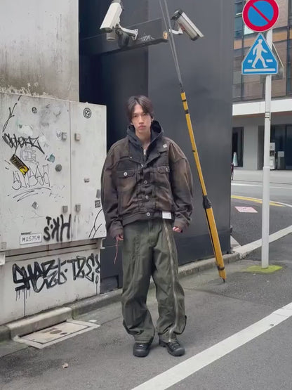 ALPHA DOUBLE-END CAMOUFLAGE CARGO PANTS