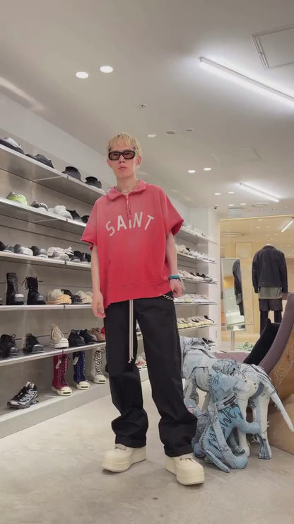 SS HALF ZIP SWEAT/SAINT