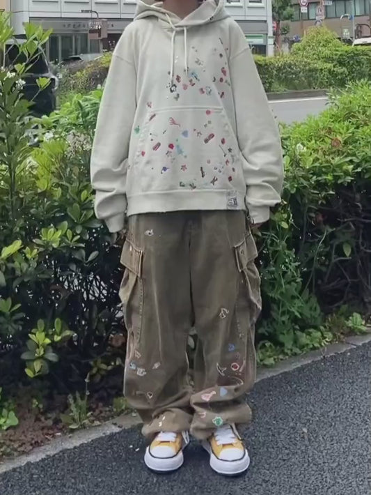 KIDS STICKER HOODIE