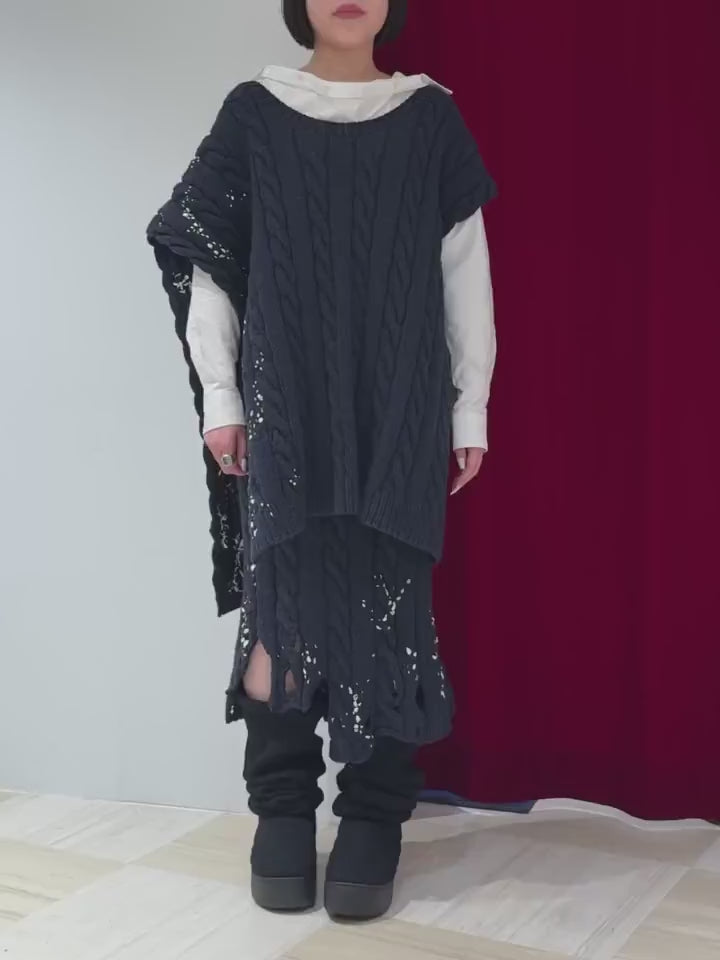 pillings PS26AW-006-2 DISTRESSED KNIT VEST – MIDWEST ONLINE STORE