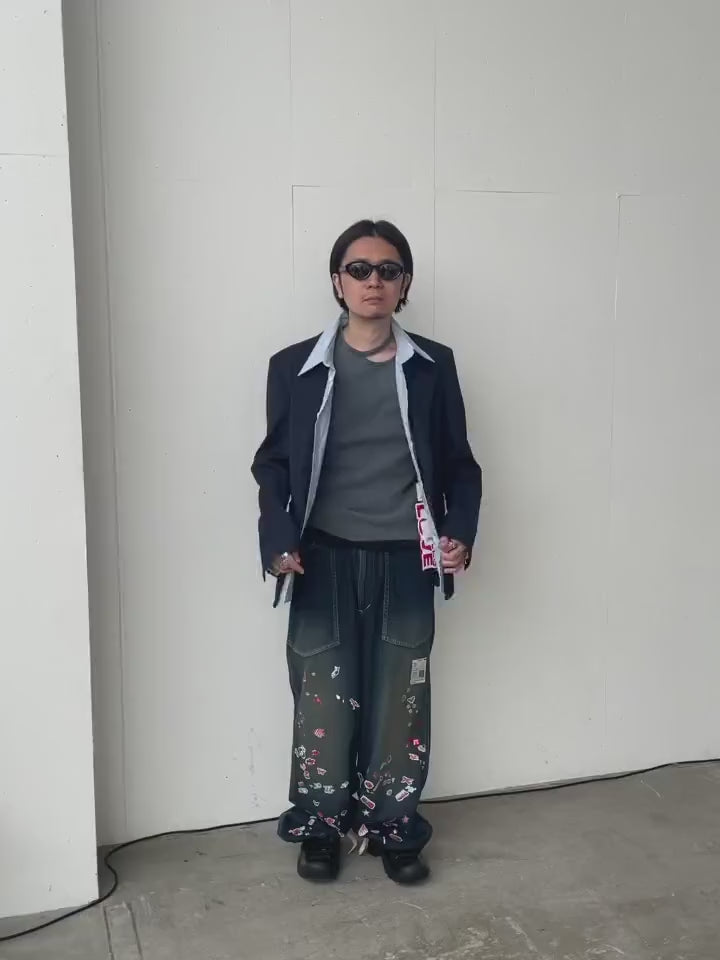 Maison MIHARA YASUHIRO(メゾンミハラヤスヒロ) 2026SS BAKER JEANS w