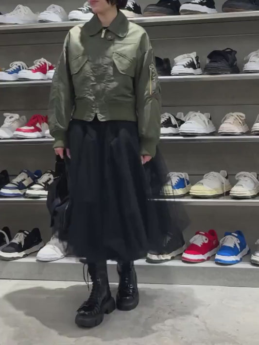 REVERSIBLE TULLE SKIRT