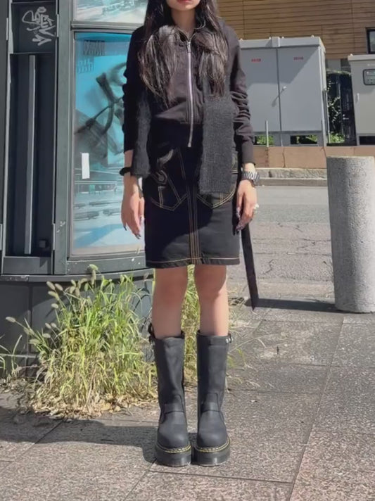 DENIM SKIRT