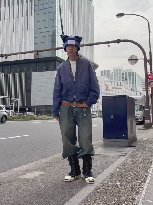 CLOVER SPLATTER SWEAT BLOUSON