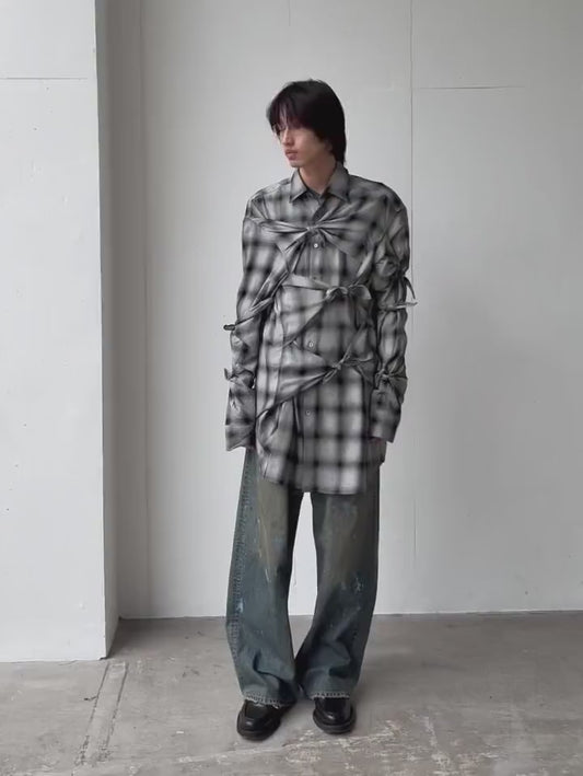 IMITATION RIBBON SHIRT