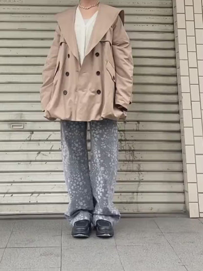 WOOL CABLE KNIT CARDIGAN