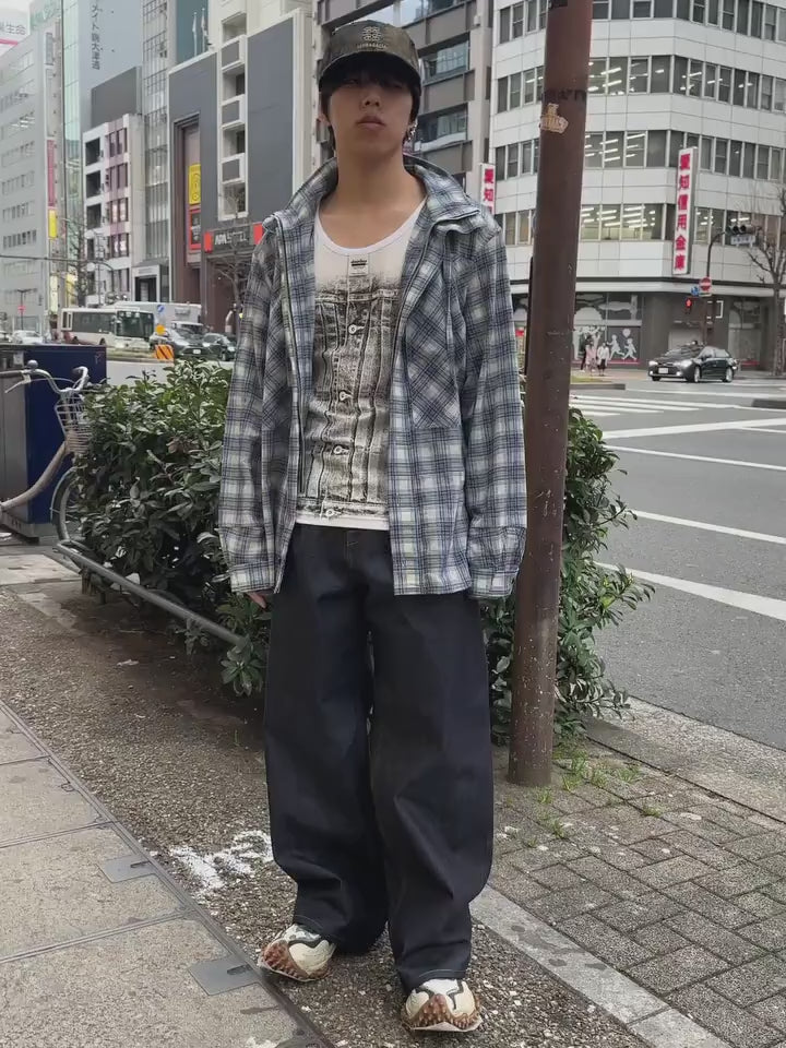 dairiku 21aw Check Work Jacket　ダイリク DAIRIKU(ダイリク) 2026SS COTTON CHECK HOODIE WORK SHIRT 26SS-SH1