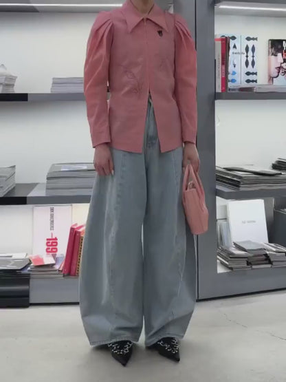 STRETCH BEADED BETAIL TUCK JACKET