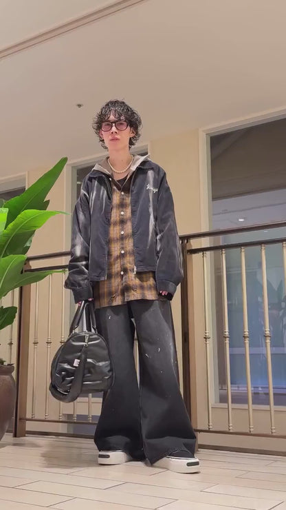 SUN-FADED CORDUROY WORK BLOUSON