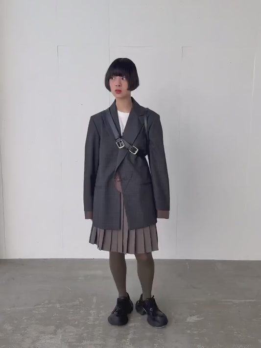 WAYNE LOW/ORIGINAL SOLE LEATHERLOW-TOP SNEAKER