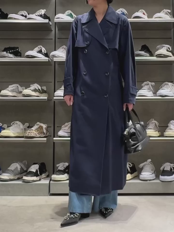 Mame Kurogouchi(マメ クロゴウチ)CORDING EMBROIDERY DETAILED TRENCH