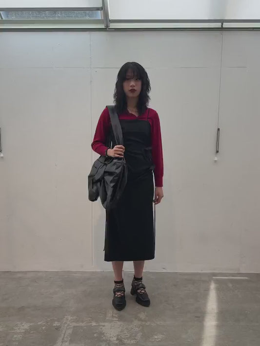 PS26AW-110 MISBUTTONED CARDIGAN