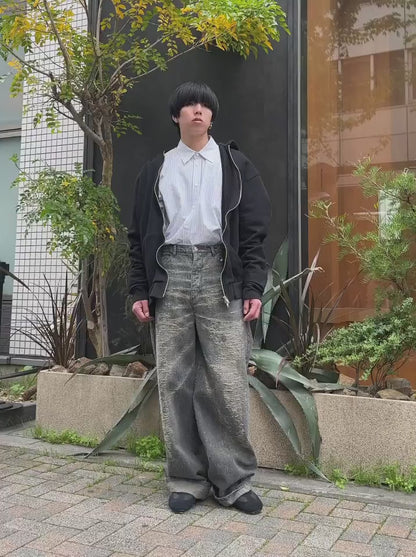 FILLETED ZIP SHIRT