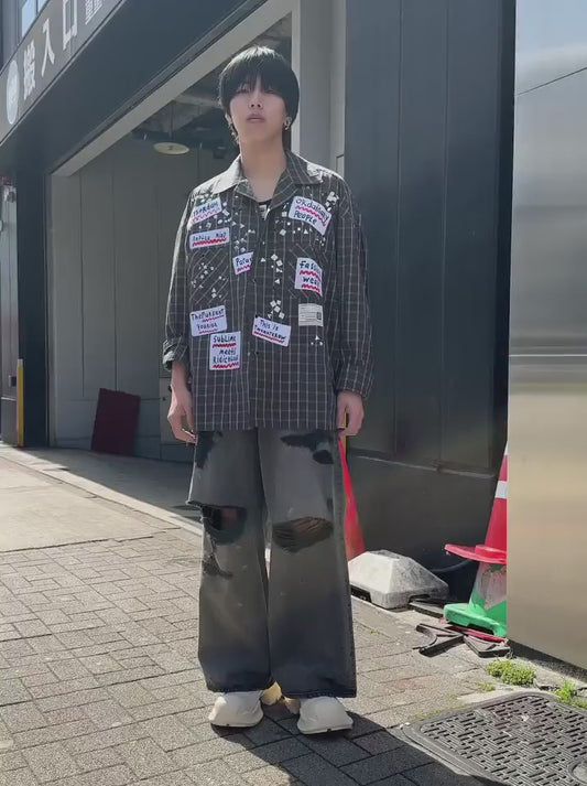 MB BAGGY JEANS ANGEL DAMAGE