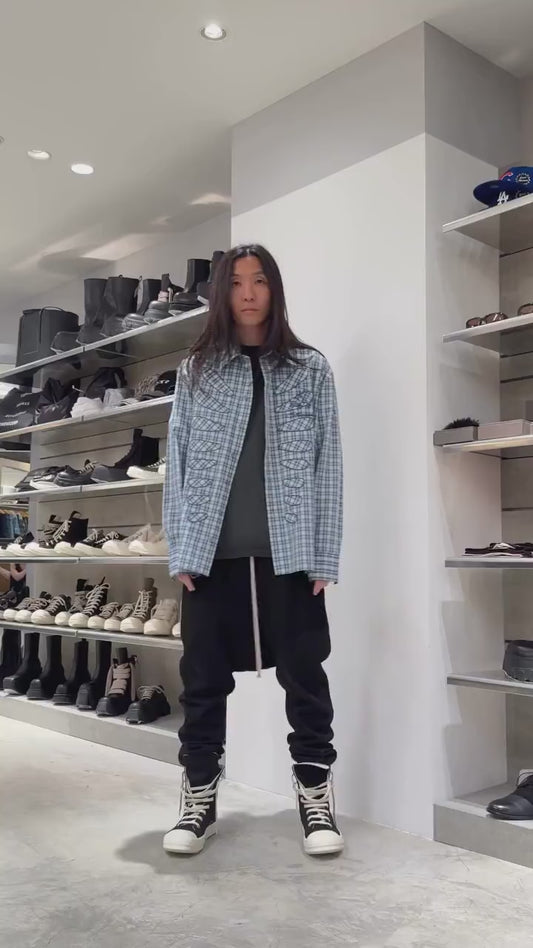 CUT-OUT CAGING SHIRT