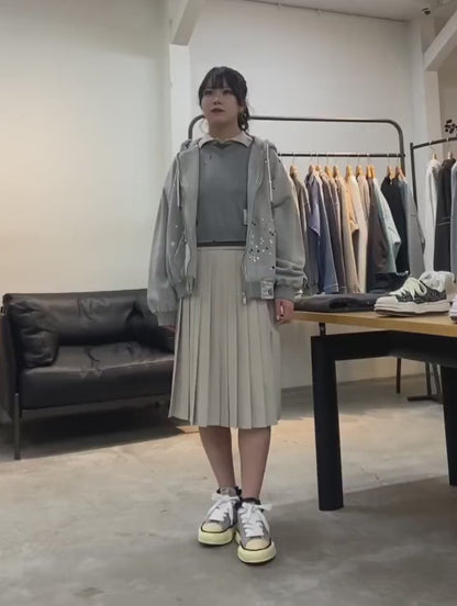 EMBELLISHED PARKA