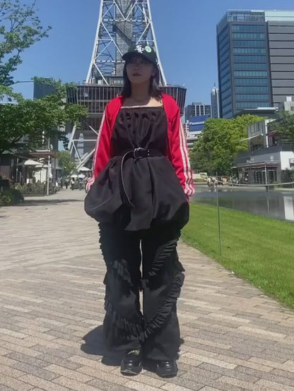 FOLDING JERSEY TRACK JACKET