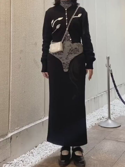 TRANSPARENT SCULPTURAL MICRO CHAIN BAG