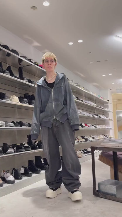 MEGA BUMPER JUMBOLACE SNEAKS - BLACK/MILK/MILK