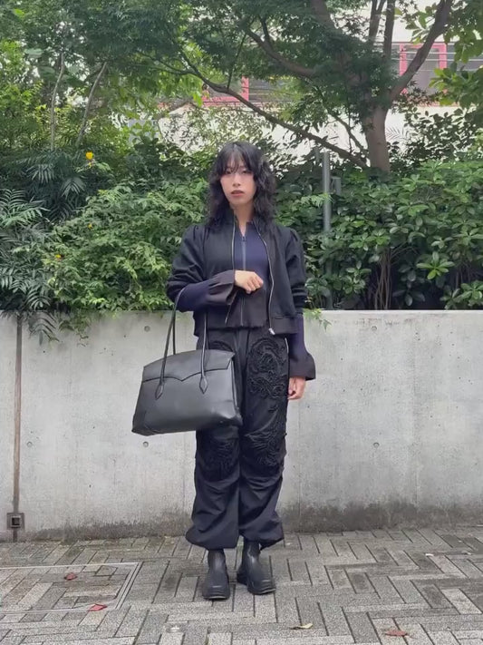 AIR FRAME DOUBLE-ZIP CARDIGAN