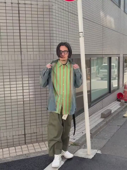 SETCHU SHIRTS 3 OPEN SIDE STRIPE