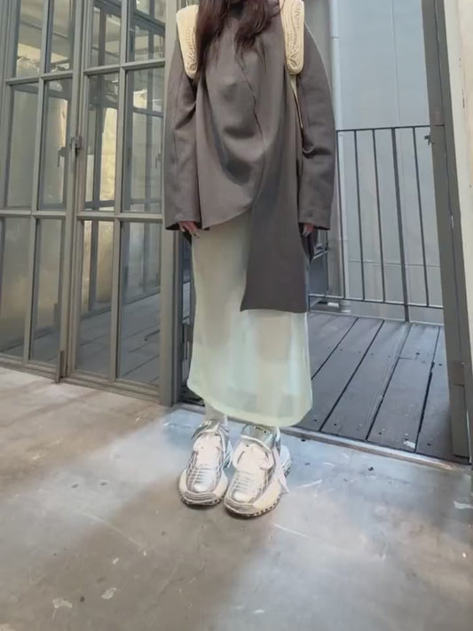 SCOTT/ORIGINAL SOLE LEATHERLOW-TOP SNEAKER