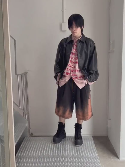 LAMB LEATHER COACH JACKET