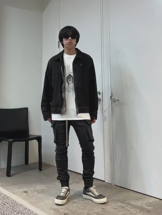HAND-DYE ZIP UP BLOUSON