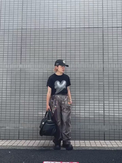 KIMHEKIM HEART BALLOON PRINT T-SHIRT