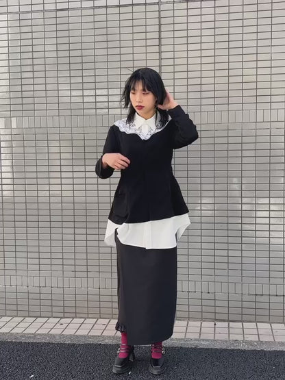 SHORT-SLEEVED BLOUSE