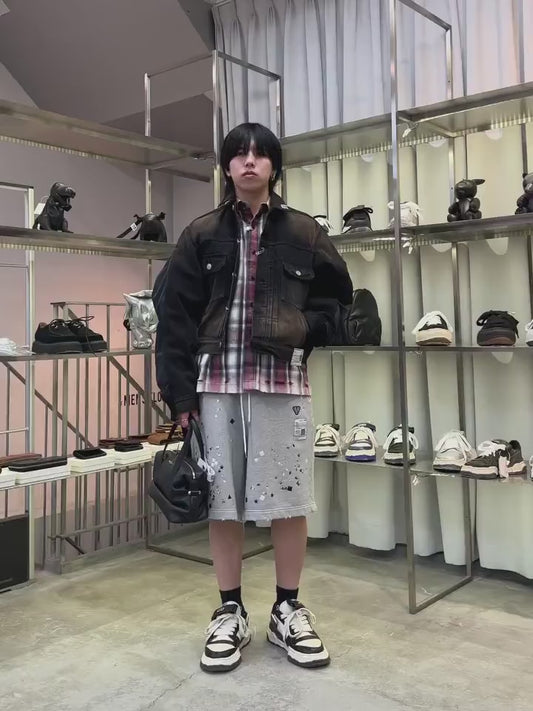 VINTAGE LIKE CHECK L/S SHIRTS